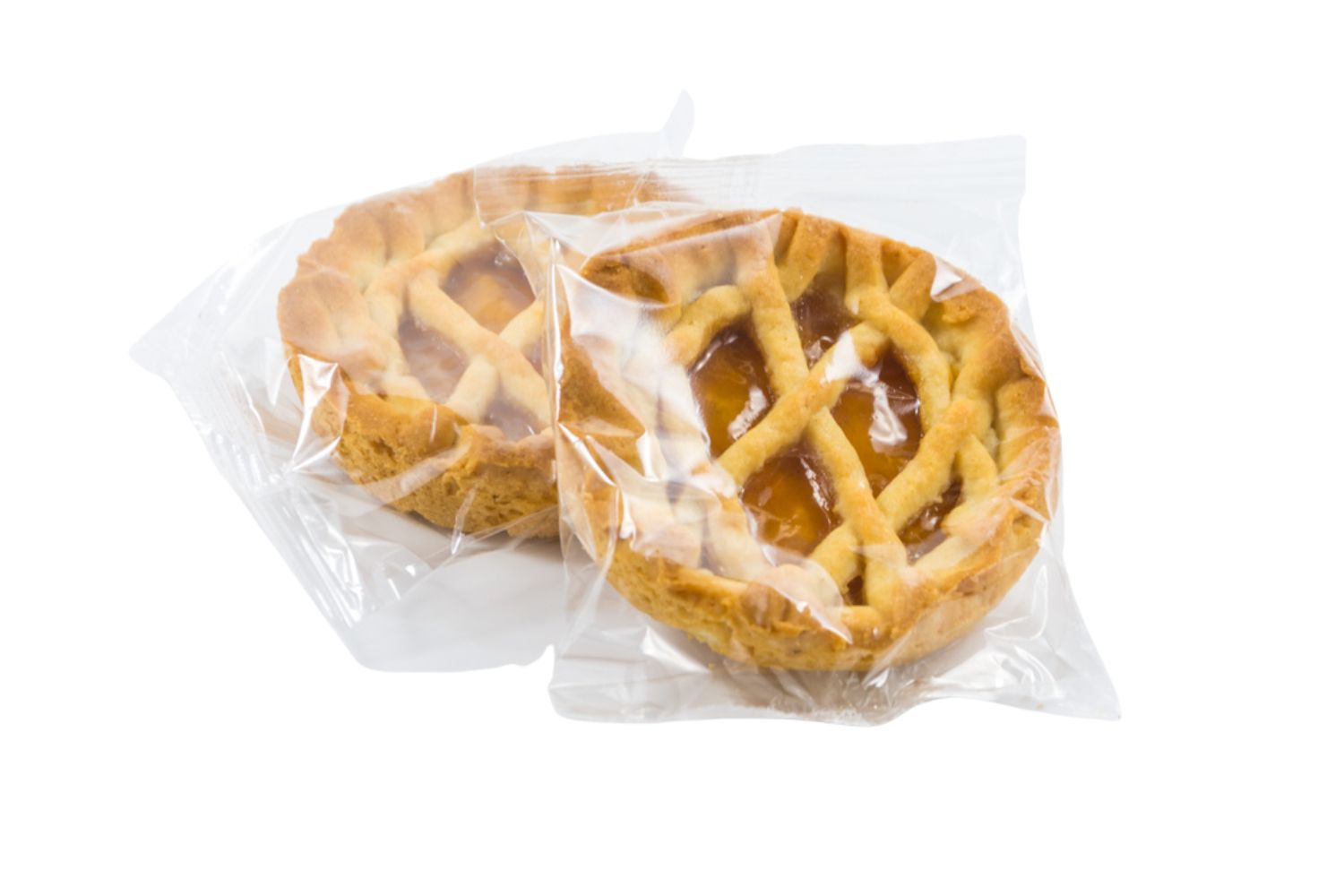 Flow-wrapped bread