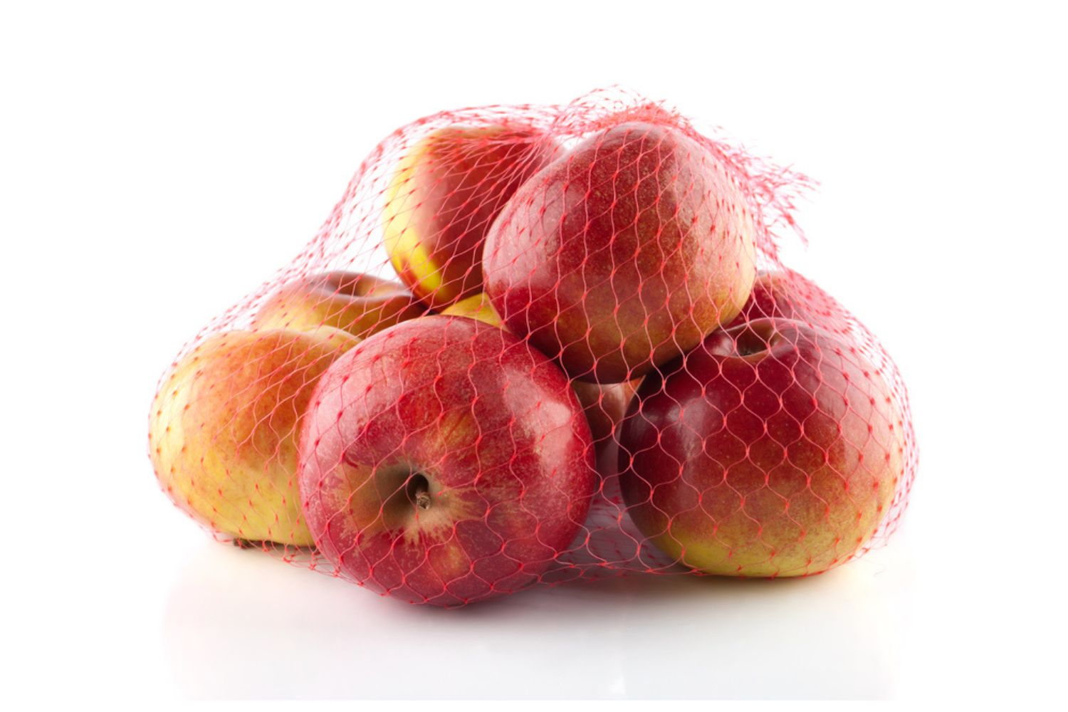 Netted apples