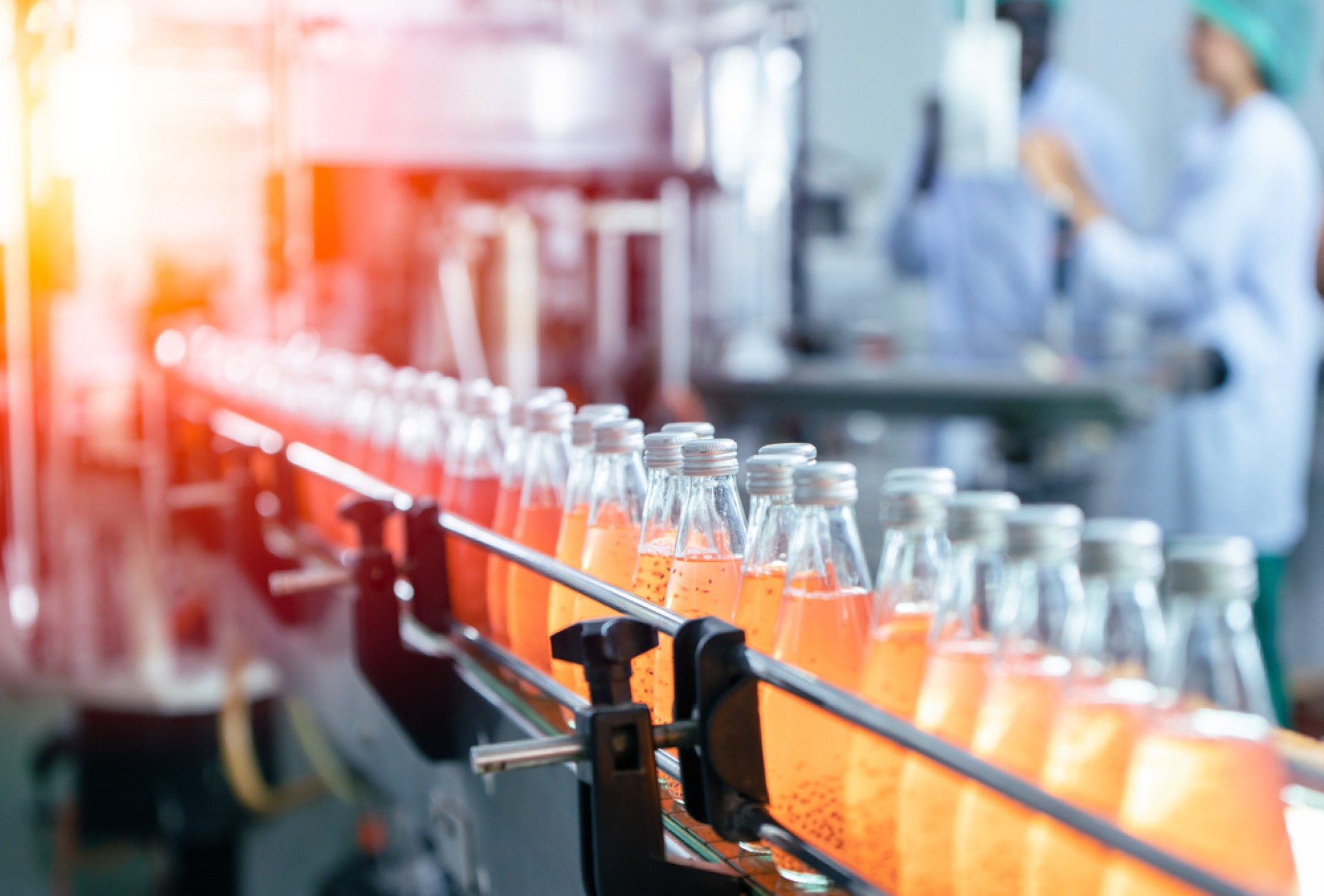 Umplere, capping and labelling line