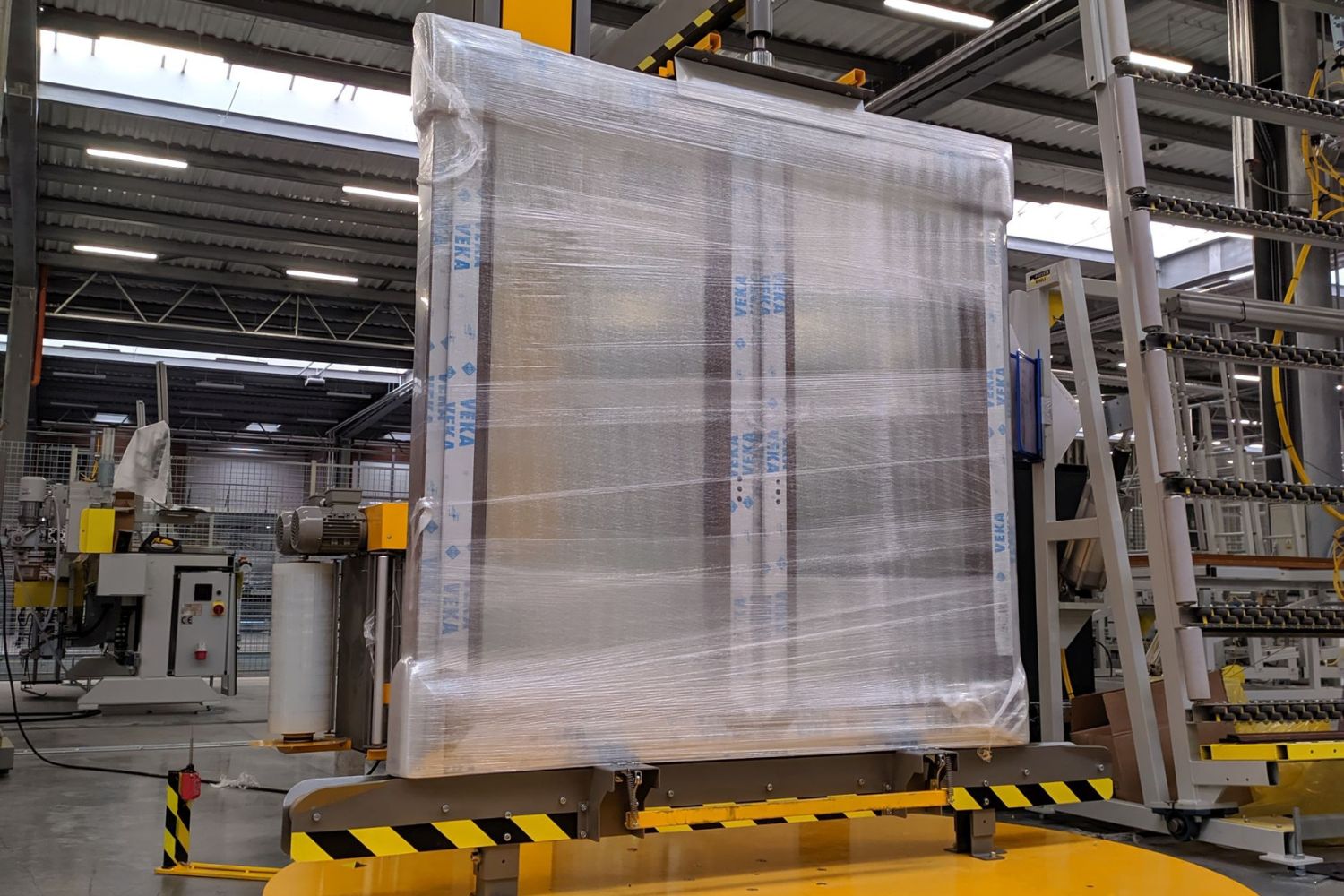 Wrapped pallet