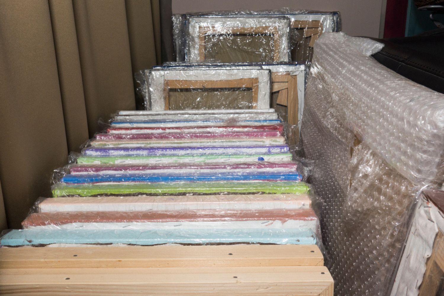 Wrapped frames