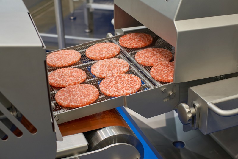 Hamburger and meatball forming machines